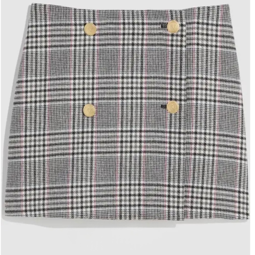 Vineyard Vines - Wool Button-Front Mini Skirt